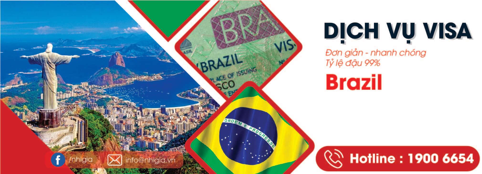 Dịch vụ Visa Brazil - Công Ty TNHH TM Và DV Nhị Gia